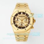 APS Swiss Cal.4401 Replica Audemars Piguet Royal Oak 26240 Gradient Gold Dial Watch 41mm 